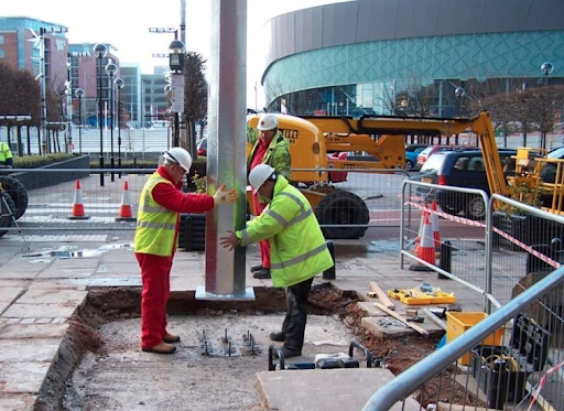 Flagpole Installation