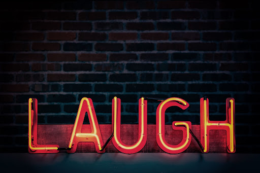 Laugh Sign Installed