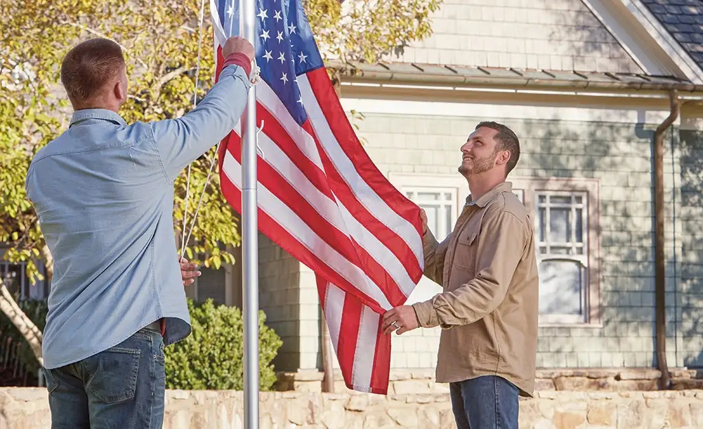 Flag Pole Installation